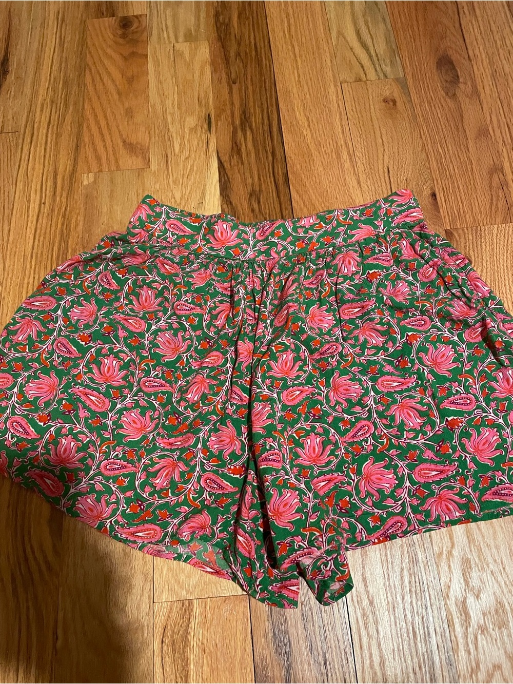 Boden Paisley Shorts